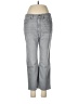 J.Jill Houndstooth Gray Jeans Size 8 - photo 1
