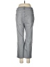 J.Jill Houndstooth Gray Jeans Size 8 - photo 2