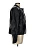 Simply Vera Vera Wang 100% Polyester Solid Black Jacket Size L - photo 4