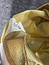 H&M Metallic Gold Track Pants Size 6 - photo 6