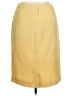 Le Suit 100% Polyester Solid Yellow Casual Skirt Size 16 - photo 2