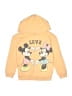 Disney 100% Recycled Polyester Yellow Sweatshirt Size 7 - 8 - photo 1
