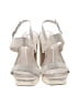 Anne Klein Metallic Silver Sandals Size 8 1/2 - photo 2