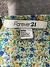 Forever 21 100% Polyester Print Blue Casual Dress Size M - photo 4