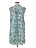 DR2 100% Polyester Paisley Blue Casual Dress Size XL - photo 2