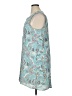 DR2 100% Polyester Paisley Blue Casual Dress Size XL - photo 5
