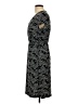 Elementz Print Black Casual Dress Size Lg Petite - photo 5