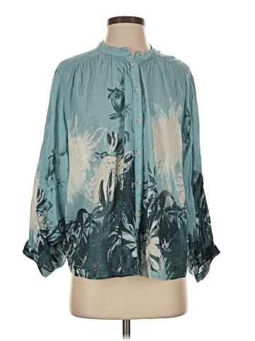 Pilcro 3/4 Sleeve Blouse (view 1)