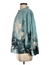 Pilcro Teal 3/4 Sleeve Blouse Size S - photo 5