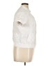 Ann Taylor LOFT 100% Cotton White Jacket Size XL - photo 4