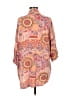 Knox Rose 100% Rayon Orange Kimono Size Med - Lg - photo 2