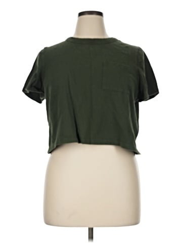 Madewell Organic Cotton Supercrop Pocket Tee (view 1)