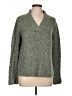 Coldwater Creek Tweed Green Pullover Sweater Size L - photo 1