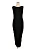 Geel Solid Black Cocktail Dress Size XL - photo 1