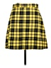 Monki Plaid Yellow Casual Skirt Size EU 38 / US 8 - photo 2