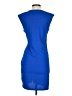 H&M Solid Blue Cocktail Dress Size S - photo 2