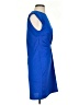 H&M Solid Blue Cocktail Dress Size S - photo 4