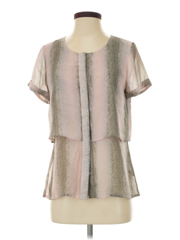 NY Collection Short Sleeve Blouse (view 1)