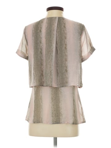 NY Collection Short Sleeve Blouse (view 2)