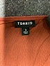 Torrid Burgundy Long Sleeve Blouse Size 3X Plus (3) - photo 7