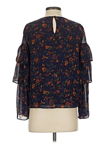 Madewell Ruffle-Sleeve Top in Climbing Vine (view 2)