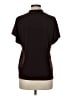 H&M Brown Short Sleeve Blouse Size M - photo 2