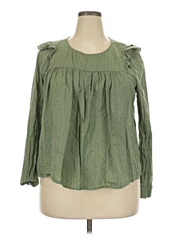 Ann Taylor LOFT Long Sleeve Blouse (view 1)