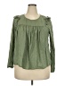Ann Taylor LOFT Green Long Sleeve Blouse Size 18 - photo 1