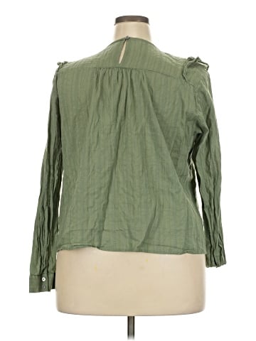 Ann Taylor LOFT Long Sleeve Blouse (view 2)