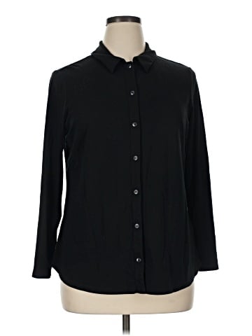 J.Jill 3/4 Sleeve Button-Down Shirt (view 1)