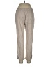 Theory Solid Gray Linen Pants Size 12 - photo 2