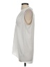 Vince Camuto 100% Polyester Ivory Sleeveless Blouse Size S - photo 5