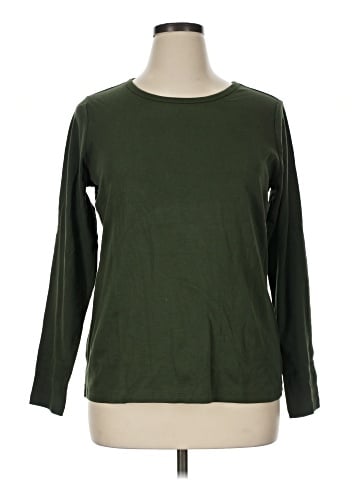 St. John's Bay Long Sleeve T-Shirt (view 1)