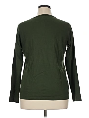 St. John's Bay Long Sleeve T-Shirt (view 2)