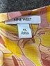 Nine West 100% Polyester Orange Sleeveless Blouse Size XL - photo 7