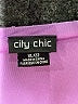 City Chic 100% Polyester Purple 3/4 Sleeve Blouse Size 22 Plus (XL) - photo 7