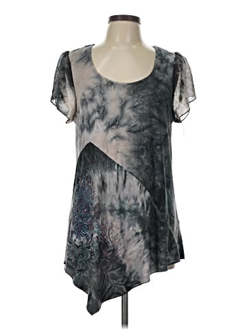 One World Short Sleeve Blouse (view 1)