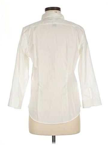Lauren by Ralph Lauren 3/4 Sleeve Button-Down Shirt (view 2)