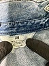 H&M 100% Cotton Blue Denim Jacket Size 16 - photo 3