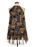 Koton 100% Polyester Paisley Blue Cocktail Dress Size 14 - photo 2
