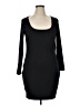 Express Solid Black Casual Dress Size XL - photo 1