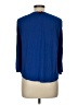 Joe Fresh Blue 3/4 Sleeve Blouse Size L - photo 2
