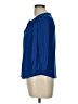 Joe Fresh Blue 3/4 Sleeve Blouse Size L - photo 5