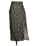 Zara Animal Print Black Casual Skirt Size XS - photo 1
