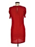 Zara Solid Red Casual Dress Size M - photo 2