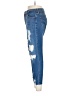 Hollister Hearts Blue Jeans Size 7 - photo 5