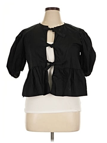 Renee C. 3/4 Sleeve Blouse (view 1)