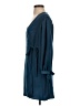 Topshop 100% Polyester Teal 3/4 Sleeve Blouse Size 4 - photo 5