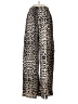 Extro&Vert Animal Print Gold Casual Pants Size 6 - photo 1
