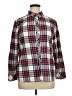 Talbots Plaid Red Long Sleeve Button-Down Shirt Size XL - photo 1